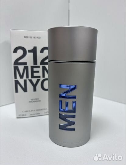 Carolina Herrera 212 men NYC edt 100мл тестер