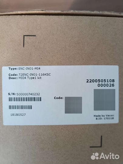 Монтажный комплект 181B0527 Vacon ENC-IN01-MI4