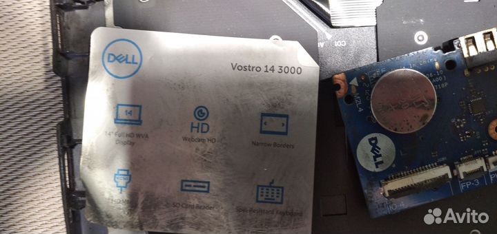 Ноутбук dell на разбор/элементы схем