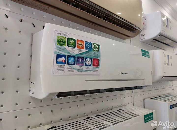 Сплит-система Hisense NEO Classic A 12 на 40 кв.м