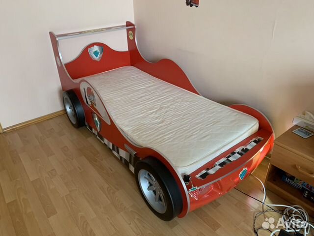 Детская кровать машина cilek