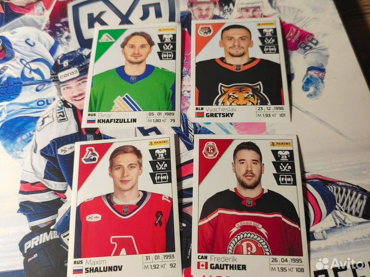 Карточки кхл 2024 2025