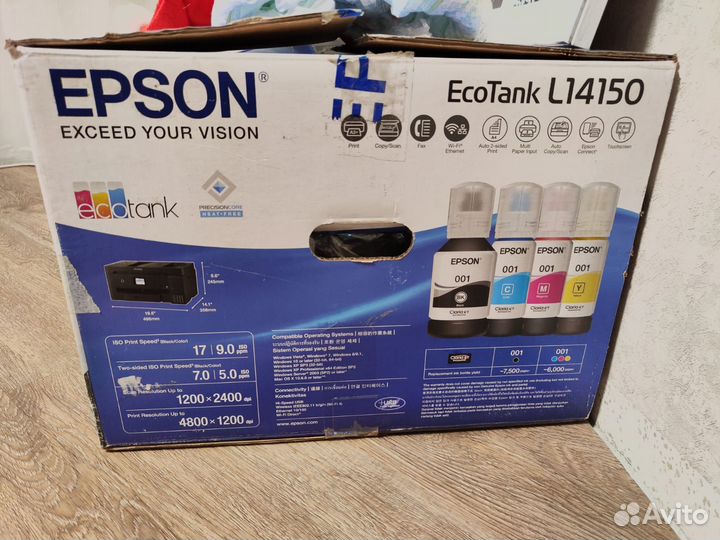 Мфу Epson струйное l14150