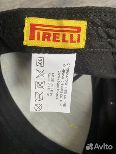 Кепка,бейсболка Pirelli оригинал