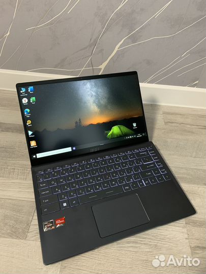 Ноутбук msi modern 14