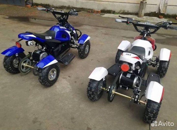 Квадроцикл электрический детский GreenCamel K22