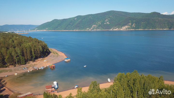 Отдых на Красноярском море, 40 км от города