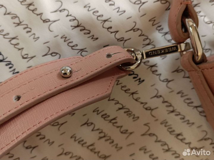 Сумка Max Mara Weekend кожа натуральная