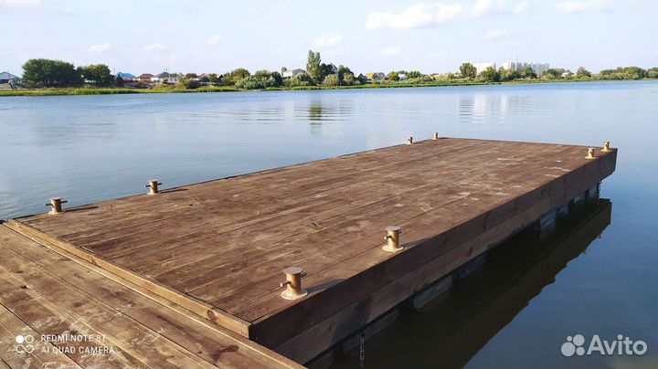 Понтоны трапы для причала дома бани