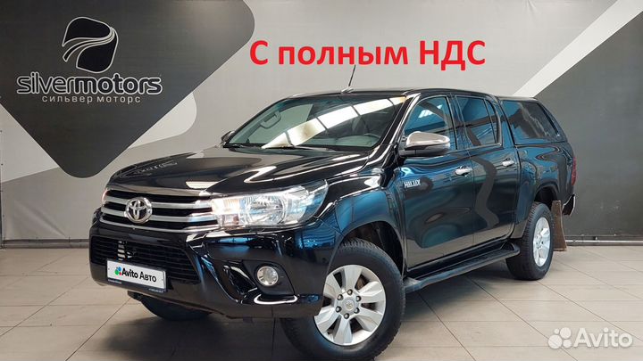 Toyota Hilux 2.4 МТ, 2018, 138 000 км