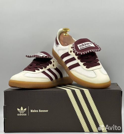 Кеды Adidas Samba Wales Bonner White