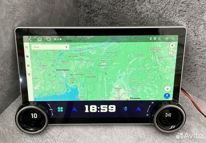 Магнитола android 2к 10 ядер 4+64гб