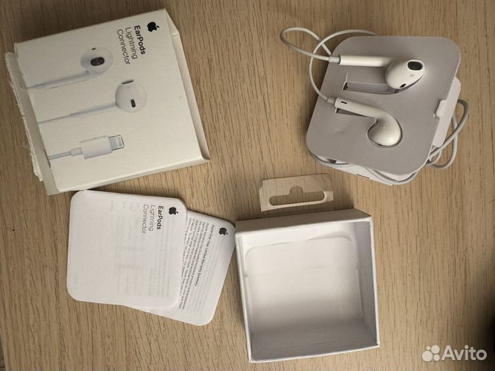 Наушники apple earpods lightning