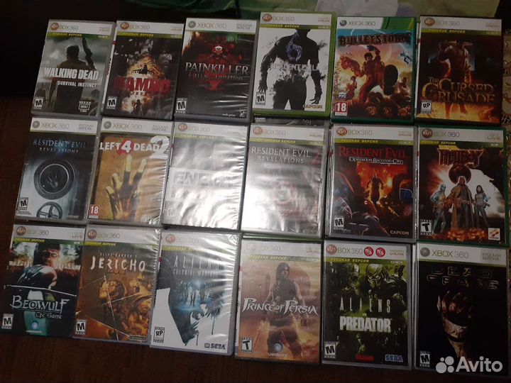 Диски на xbox 360