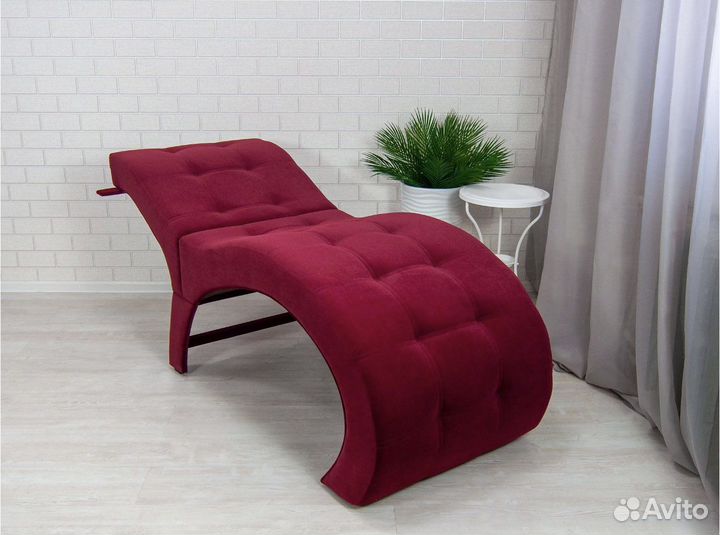 Шезлонг кушетка для наращивантя ресниц