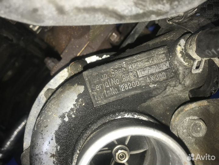 Двигатель Kia J3 2.9 CRDi, Euro3, Turbo, 144лс