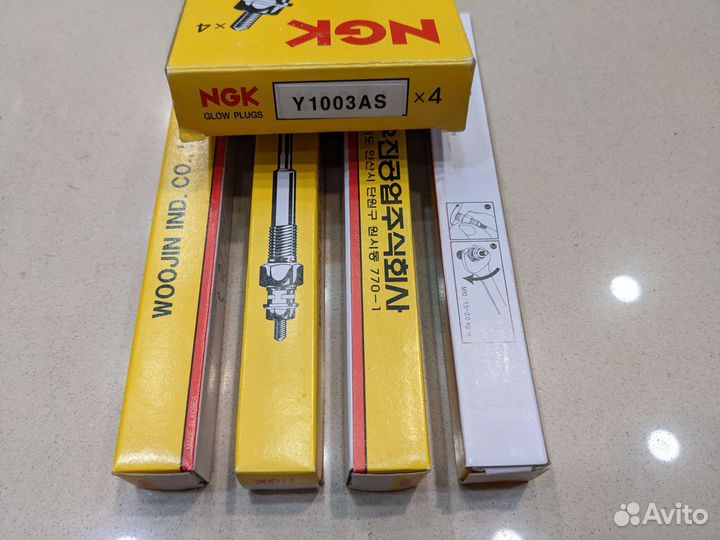 Свеча накаливания hyundai-KIA D4HA / D4HB