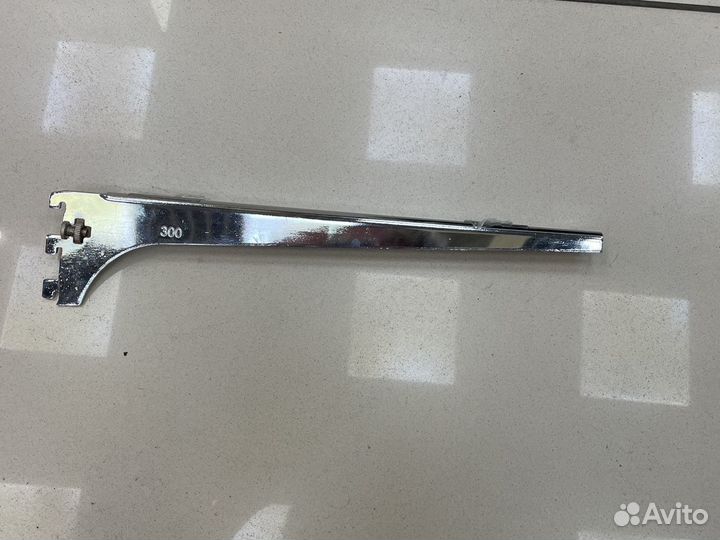 Полка стеклянная, кронштейн