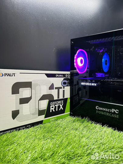 Игровой пк i5-12400/RTX3060Ti/16gb ram/1TB M2