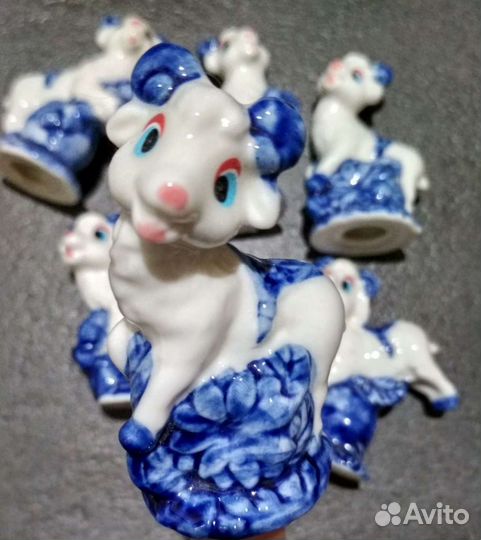 Барашки Фарфоровые