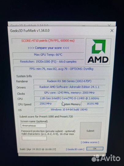 Amd radeon rx 580 8gb