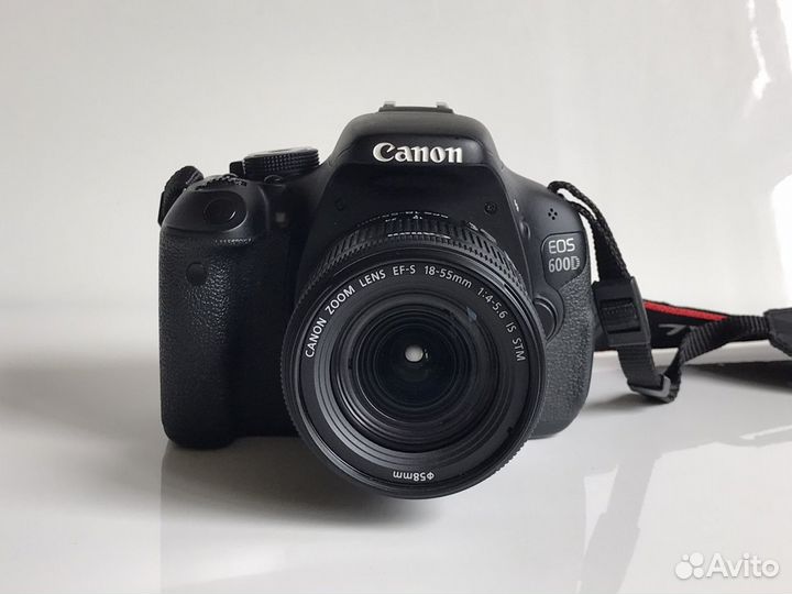 Canon 600d kit 18-55mm STM (для видео)