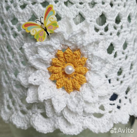 Ажурные шапочки для девочек