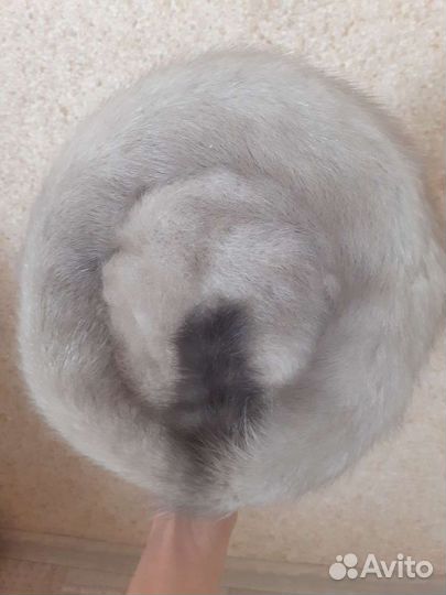 Шапка норковая женская