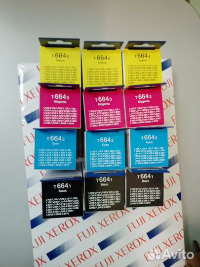 Чернила epson 664