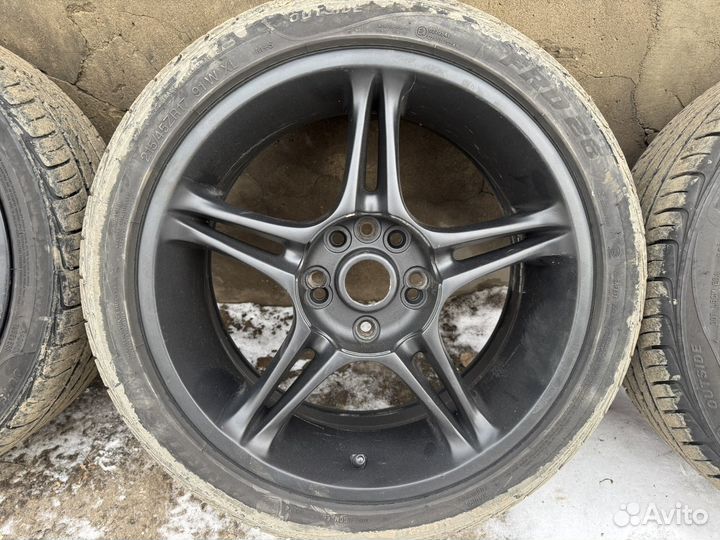 Литые диски r17 5x114 (4х114,3) с летней резиной