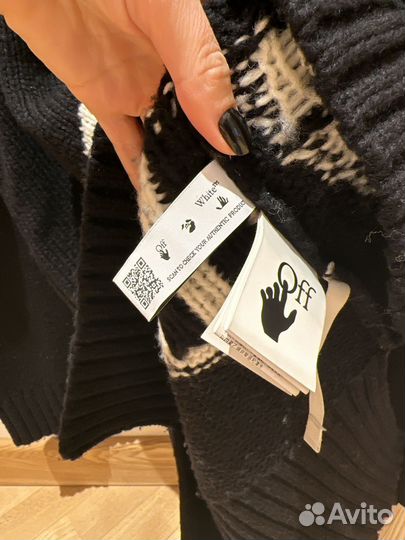 Свитер off white оригинал