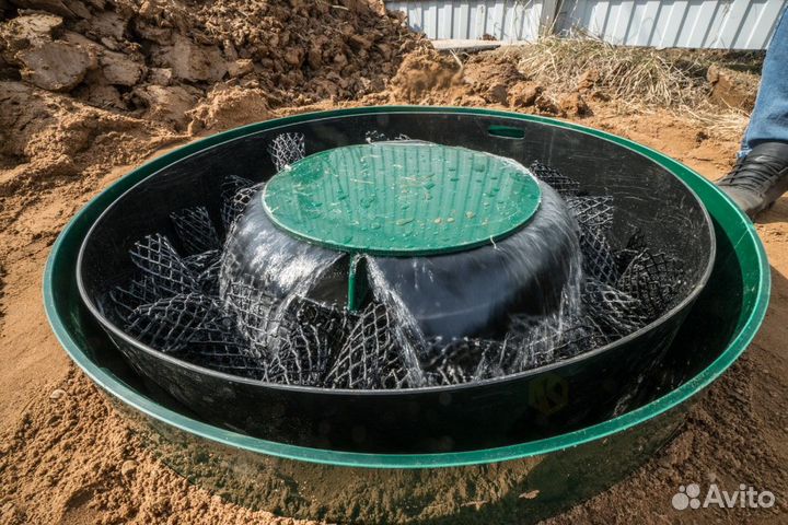 Установка септика под ключ