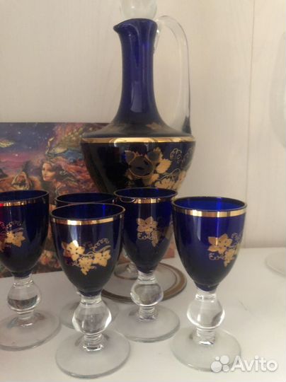 Фужеры богемия