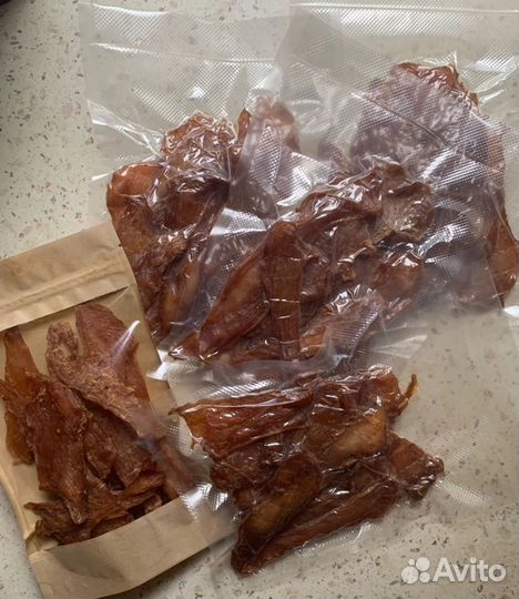 Куриные джерки (вяленое мясо)
