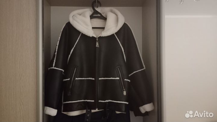 Дубленка женская зимняя