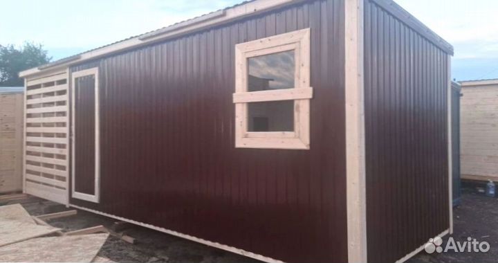 Металлическая бытовка