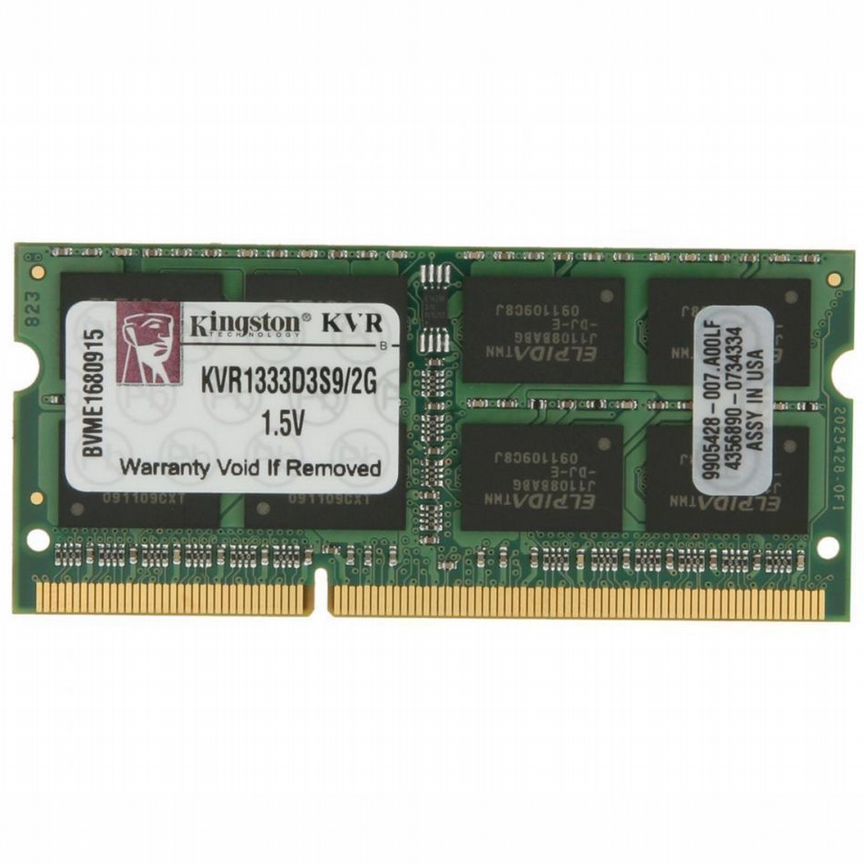 [KVR1333D3S9/2G] Оперативная Память Kingston 2gb Kvr1333d3s9/2g