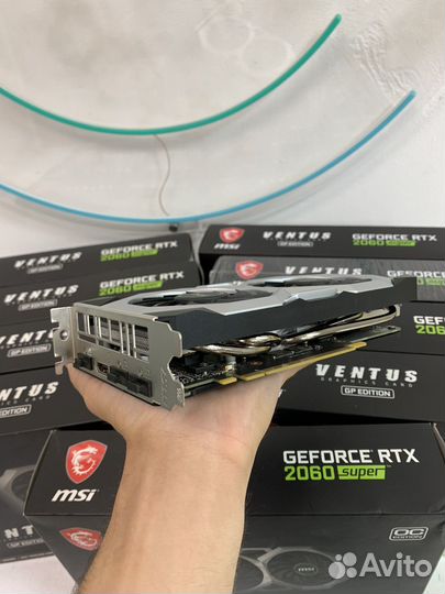 Видеокарты RTX 2060 Super Ventus 8Gb