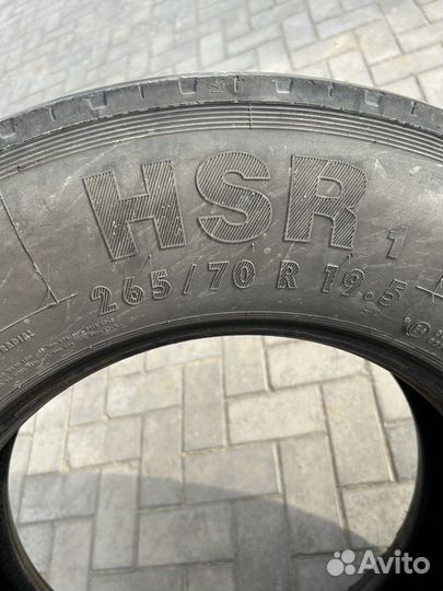 Шина 265/70R19,5 рулевая continental HSR 1
