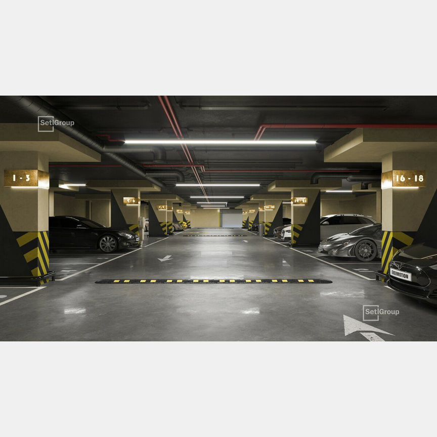 2-к. апартаменты, 126,1 м², 1/6 эт.