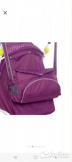 Детские санки коляска