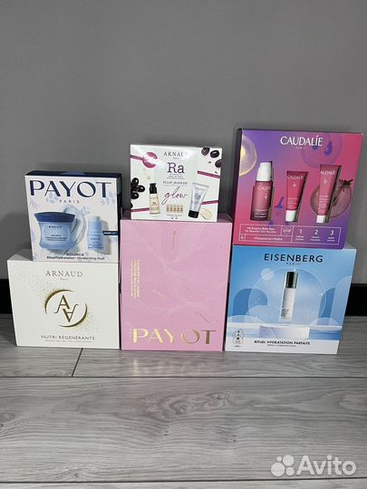 Наборы Arnaud, Payot, Caudalie, Eisenberg