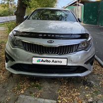 Kia Optima 2.4 AT, 2019, битый, 28 000 км, с пробегом, цена 1 750 000 руб.