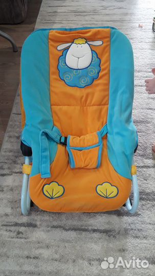 Шезлонг детский