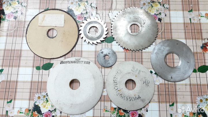 Фрезы, круги для резки металла, абразивные. СССР