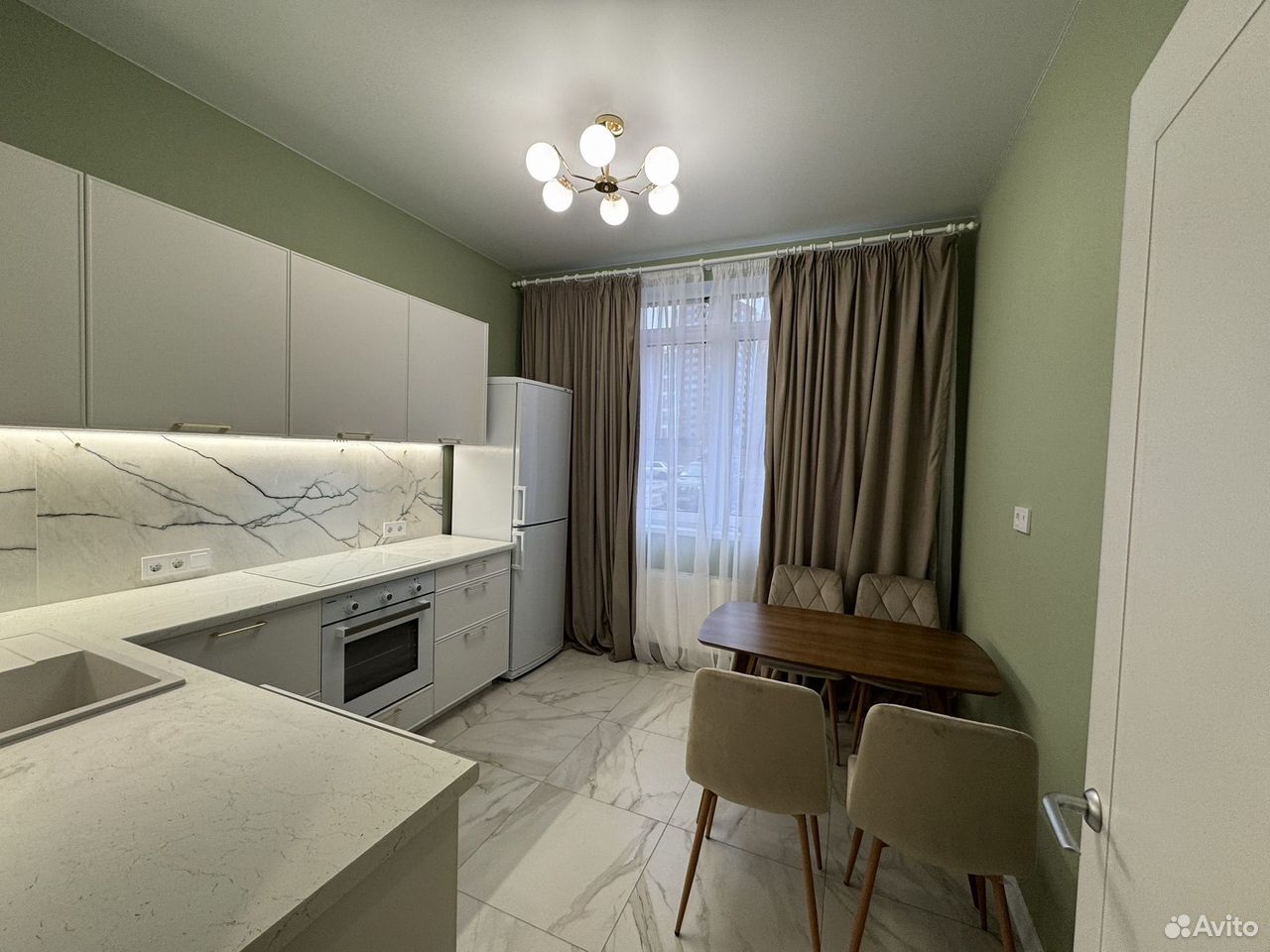 2-комнатная квартира, 61 м² — фото 1