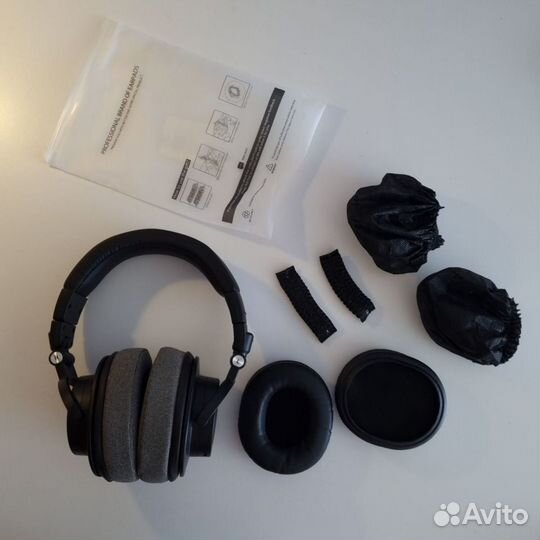 Наушники audio technica ath m50xbt2 + амбушюры