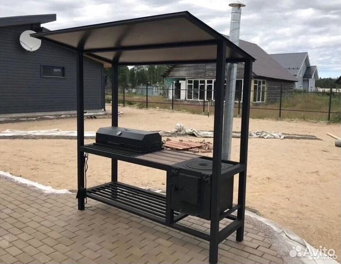 Мангал лофт