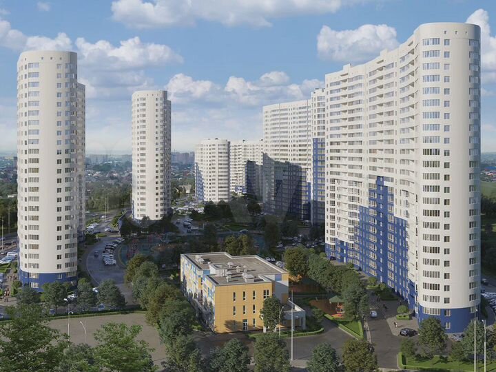 3-к. квартира, 84,9 м², 17/18 эт.