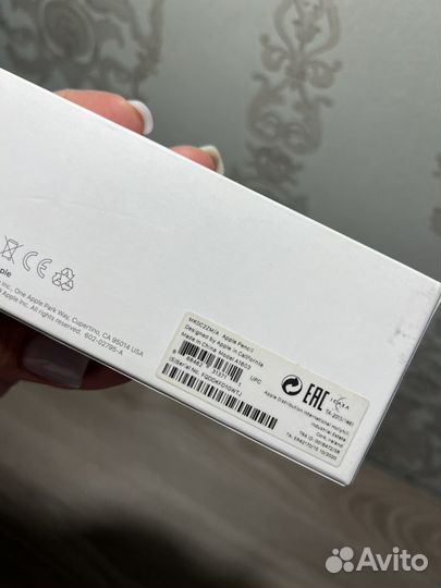 Apple Pencil A1603 для iPad Pro — белый (MK0C2ZM/A